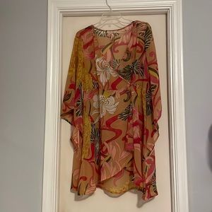 Andrew & Co Sheer Top.